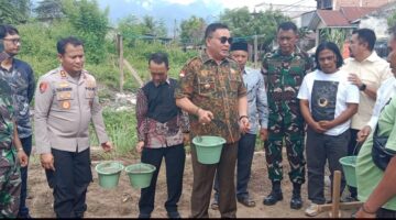 Gerai Koperasi Desa Dibangun di Kecamatan Babussalam, Bupati Komitmen Dukung Program Presiden