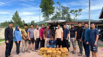Satresnarkoba Polres Gayo Lues Gagalkan Peredaran 92 Kg Ganja Lewat Operasi Antik Seulawah II Tahun 2025