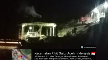 Asap Cerobong PT Hopson Kembali Mengepul Saat Malam, Dugaan Pembangkangan Hukum Lingkungan di Gayo Lues Kian Terbuka